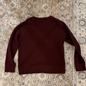 Banana Republic Men's Deep Red Crewneck Sweater